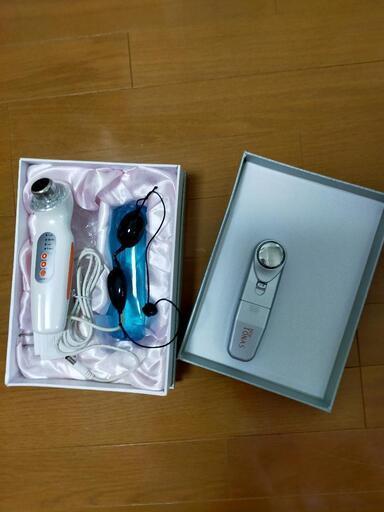 自信を持って脱マスク】おまけ付き！未使用LED美顔器＆イオン美顔器 
