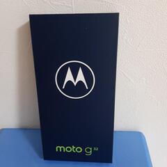 新品未開封 モトローラ moto g32　サテンシルバ