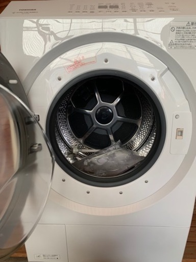 東芝 ドラム式洗濯乾燥機 ZABOONグランホワイト TW-127XM2L-W