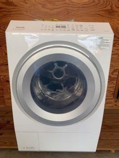 東芝 ドラム式洗濯乾燥機 ZABOON TW-127XP1R 白