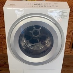 【ネット決済・配送可】東芝 ドラム式洗濯乾燥機 ZABOONグラ...