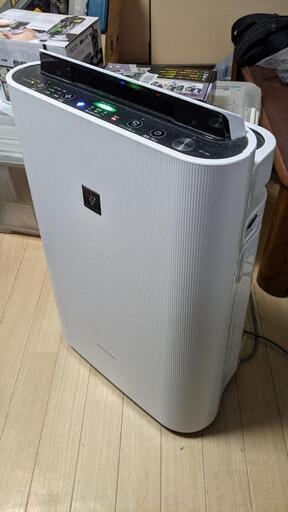 加湿空気清浄機 シャープ KC-T50-W ホワイト系 SHARP (空清23畳/加湿14 