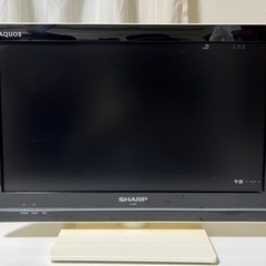 SHARP製AQUOS テレビ　19型　2011年製　リモコン付き