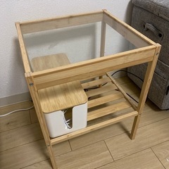 IKEA サイドテーブル&充電ボックス