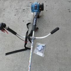 マキタ エンジン式刈払機MEM428 エンジン始動性良 刈刃新品