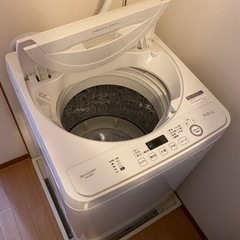 洗濯機 SHARP ES-GE5D(白)