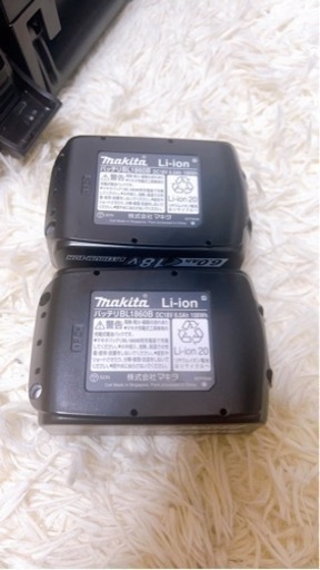 マキタバッテリーBL180+充電器＋ケース Waitleyマキタ 互換 バッテリー収納ケース 18V 10.8V 14.4V 1860