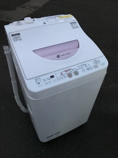 ♦️EJ706番SHARP全自動電気洗濯機 【2013年製】