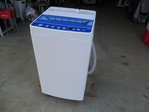 ハイアール全自動電気洗濯機  JW-HS45A 4．5㎏ ２０２０年 美品 無料配送（つくば市から２０キロまで）