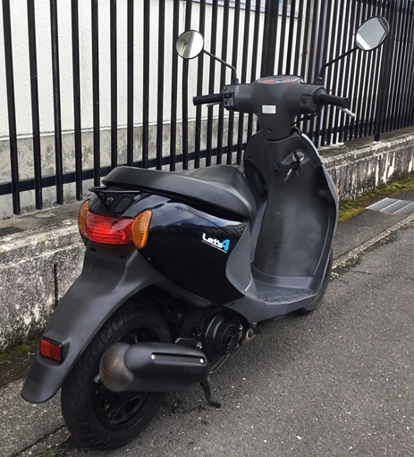 動作・美品＞スズキ・レッツ4・CA45A 4スト・F I 距離・4903㎞ SUZUKI