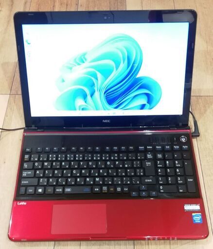 NEC LaVie LS150RSR 美品 エクセル・ワードOK Windows11pro Intel Core i3-3120M 8GBメモリ SSD256GB WiFi / Bluetooth機能 軽快スタンダード仕様