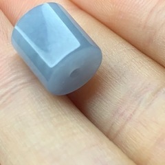 本翡翠玉　ミャンマー産　氷種ヒスイ　藍紫　希少　大玉　みずみずしい　濃いラベンダー　コレクション品　