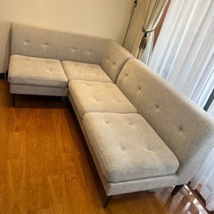 【美品】ダイニングソファセット【ソファ×2、テーブル】