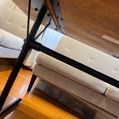 【美品】ダイニングソファセット【ソファ×2、テーブル】