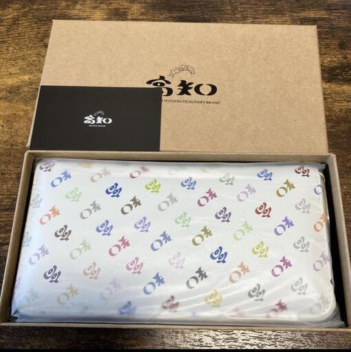 高知の財布 ホワイト×カラフル