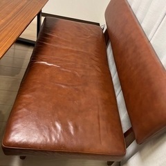 [〜3/25まで]美品ダイニングセット(ソファー、椅子2脚)