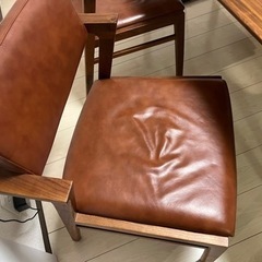 [〜3/25まで]美品ダイニングセット(ソファー、椅子2脚)