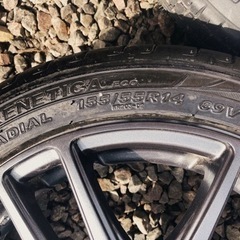 軽自動車【14インチ】タイヤ.ホイール.スペアタイヤ付