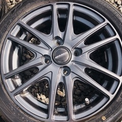 軽自動車【14インチ】タイヤ.ホイール.スペアタイヤ付