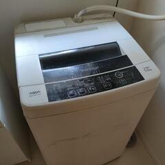 洗濯機 AQUA AQW-S50E1(KW)