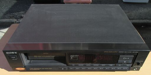 ☆ソニー SONY CDP-C900 10枚連奏CDプレーヤー◆マガジン方式を採用したCDチェンジャー