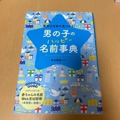 引き取り希望　　名付け辞典　男の子