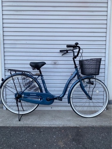 前後タイヤ・チューブ新品！】 LEDオートライト 26インチ自転車