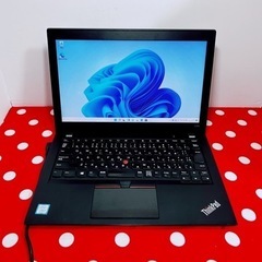 A-69 /高性能/ThinkPad X280/新品SSDノートパソコン