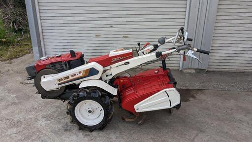 鹿児島発　ヤンマーセル始動　7馬力ディーゼル耕うん機　バッテリー新品