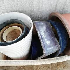 植木鉢用の陶器プランター
