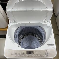 洗濯機　No.6013　シャープ　2017年製　7kg　ES-KS70T　【リサイクルショップどりーむ荒田店】