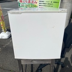 1ドアー冷蔵庫　無料差し上げます。