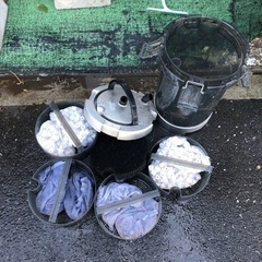 2m水槽+ろ過機材