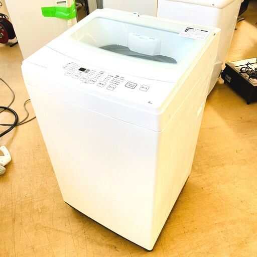 9/21ニトリ 洗濯機 NTR60 2019年製 6.0キロ 家電