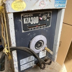 ダイヘン 交流アーク溶接機 KZA-3005 1995年 5月 製造