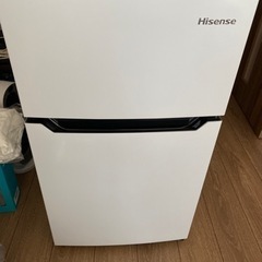 冷蔵庫　極美品　93L 2021年製　ハイセンス