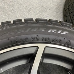 BMW MAK アルミ 17×7J +48 5穴 PCD112 ハブ57 タイヤ ピレリー ASIMETRICO