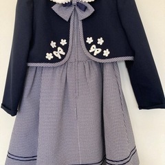女の子用ドレス　卒業園式、入学式用　120cm