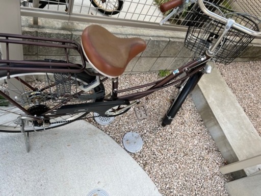 日本製26インチ・パンクしない自転車プロテクティア・ジャンヌ内装3段変速