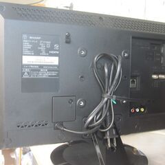 新生活！3ヵ月保証☆配達有り！12000円(税別）シャープ 19型 液晶テレビ