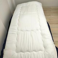 シングルベッド(マットレス、敷布団、かけ布団、枕セット)