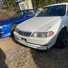 【ネット決済・配送可】jzx100 チェイサー　マーク2顔　交換あり