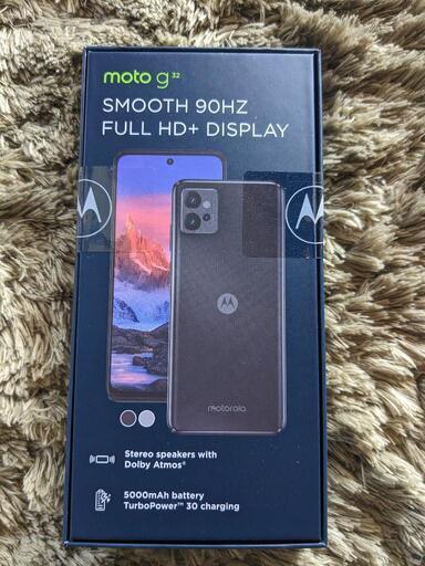 セール 【未開封新品】モトローラmoto g32（2台）