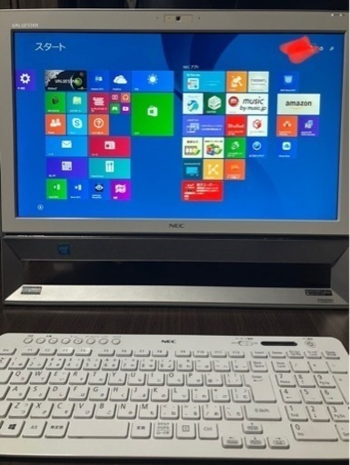 即対応！NEC VALUESTAR パソコン 一体型デスクトップパソコン Windows ホワイト 2013