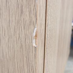 リビングボード 幅110cm 扉 引き出し ウッド調 収納家具 サイドボード ☆ 札幌市 北区 屯田 