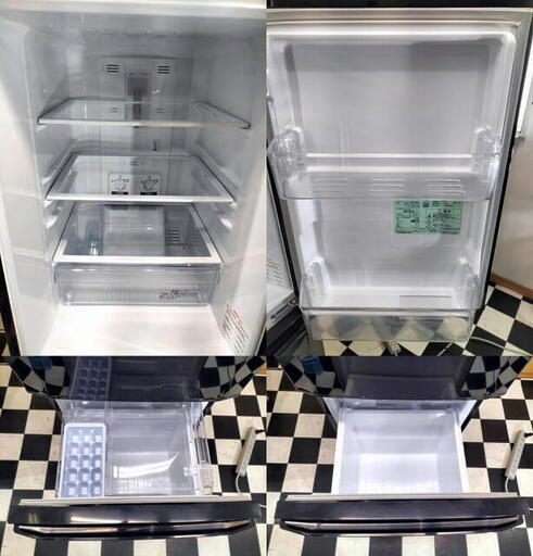 三菱 ノンフロン 冷凍冷蔵庫 MR-P15D 1人～2人暮らし用 146L