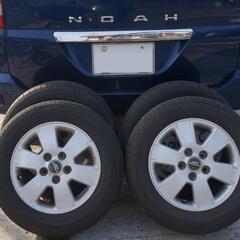 【受渡し者決定】15インチ トヨタ純正ホイール&タイヤ４本セット 195/65/R15