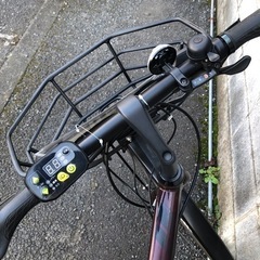 アサヒ 電動アシスト自転車 パープル【トレファク上福岡】