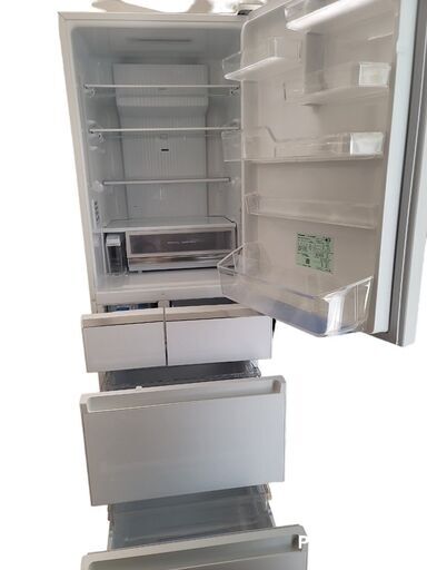 引き取り限定☆Panasonic ノンフロン冷凍冷蔵庫 NR-E412PVｰW 2016年製