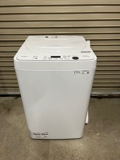 洗濯機　SHARP 5.5kg 2022年製　美品